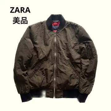 ZARA 올리브 MA-1 자켓