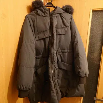 여성용 모즈 코트 짙은 녹색