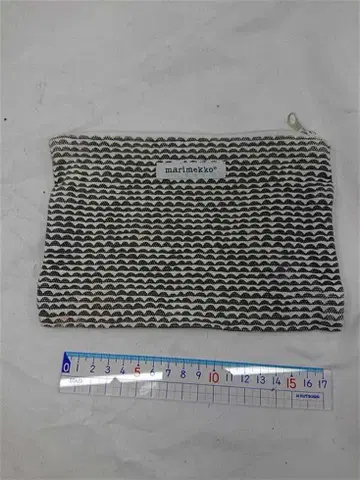 마리메꼬 marimekko 가마구치 파우치 블랙 계열 코튼 여성용