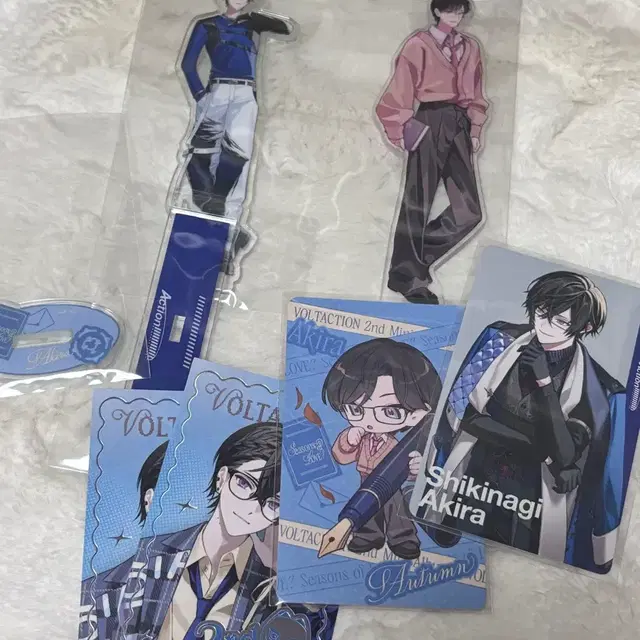 니지산지 볼택션 앨범 시키나기 아키라 아크릴스탠드 체키