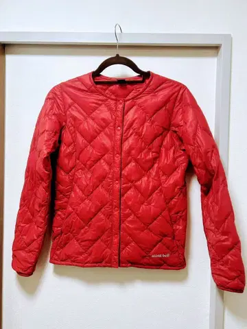 mont-bell 레드 다운 자켓 M