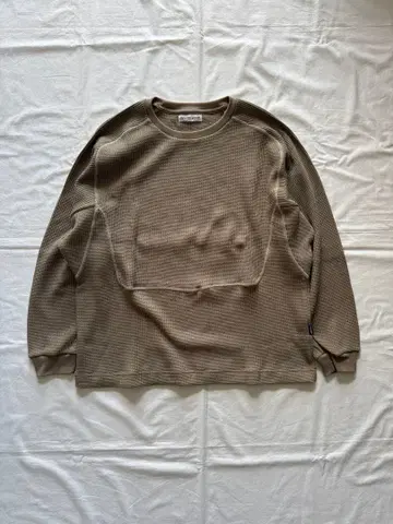 캬바레 포바르 FABIEN WAFFLE TOP KHAKI L