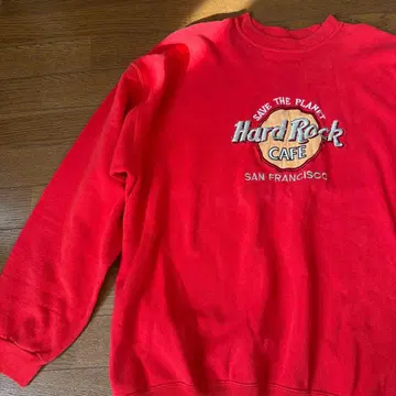 하드 록 카페 맨투맨 트레이닝복 구제 의류