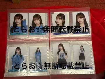 사토 리카 노기자카46 40thSG 언더 라이브 브로마이드 8종 컴프