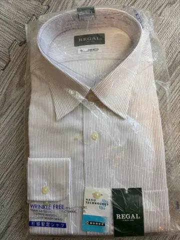 [ 미사용 새상품 ] REGAL 스트라이프 와이셔츠
