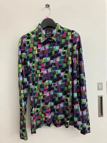 새상품급 IRIE WASH 이리에 워시 긴팔 셔츠