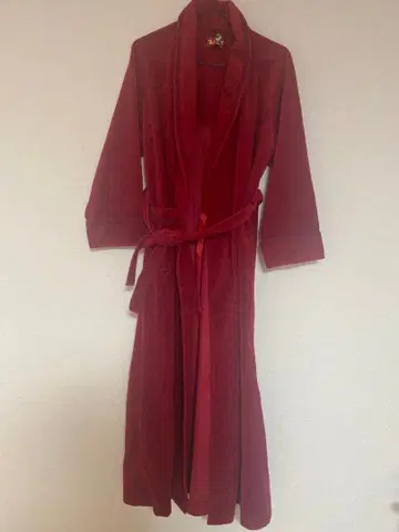 마돌 가운 L 사이즈 와인색