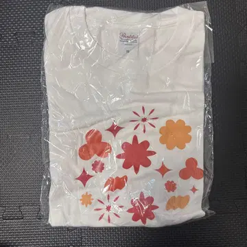 꽃무늬 프린트 T셔츠 M 사이즈