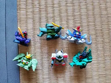 건담 캡슐 토이 6체 세트