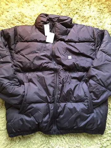 새상품 DC shoes 블랙 퍼프 자켓 L 사이즈