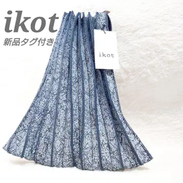 택 포함 새상품 ikot 이코트 아코디언 핸드백 네이비