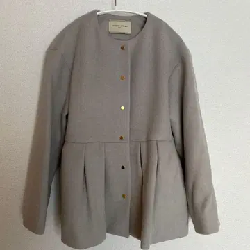 UNITED ARROWS 노카라 자켓 그레이