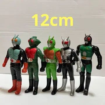 2 가면라이더 소프트 비닐 5체 세트