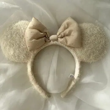 디즈니 머리띠 겨울 미니