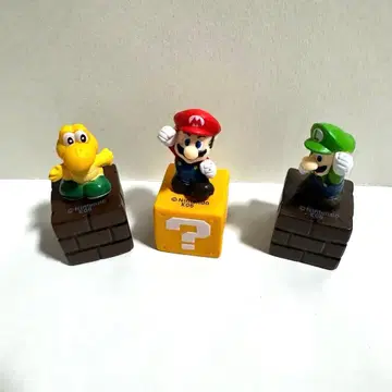 닌텐도 마리오 루이지 요시 피규어 세트