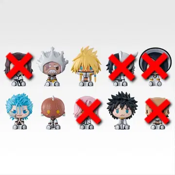 제일복권 블리치 E상 십인 초코놋코 x 5종