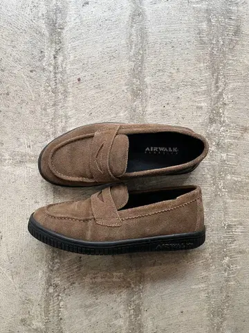 AIRWALK 에어워크 스웨이드 로퍼 브라운 28.0cm