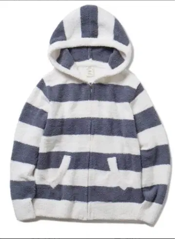 젤라피케 스트라이프 패턴 플리스 룸웨어 상하의 세트