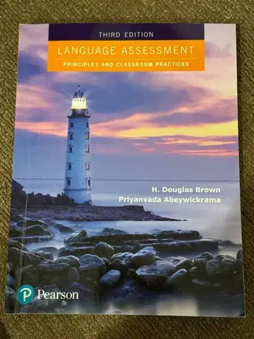Language Assessment: Principles Pearson