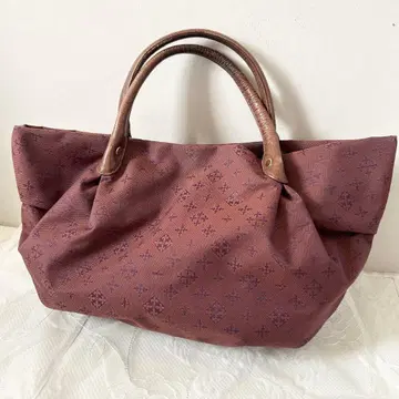 russet 러셋 토트백 나일론 x 가죽 대용량 [ 새상품급 ]