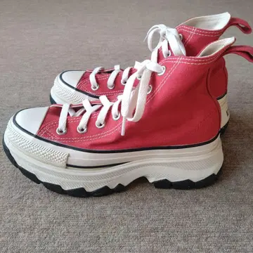 CONVERSE ALL STAR 통굽 하이컷 스니커즈 레드