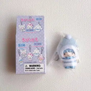 산리오 치비토모 눈의 정령 키링 키키라라 키키