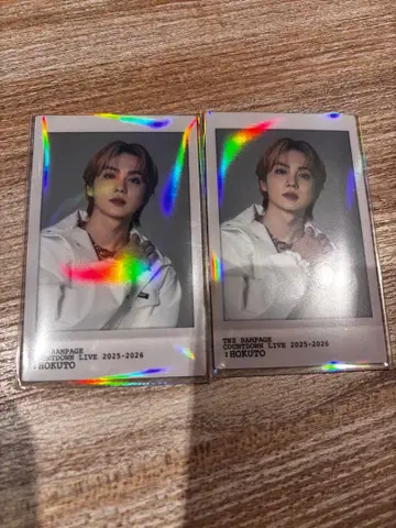 THE RAMPAGE 란페 요시노 호쿠토 스티커 카드 노멀 2장