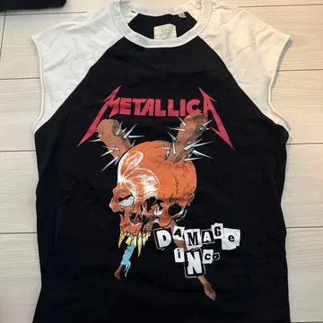 METALLICA DAMAGE INC TOUR 티셔츠
