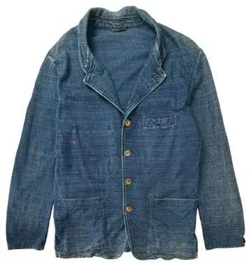 45R 인디고 인디고 염색 데님 자켓 4