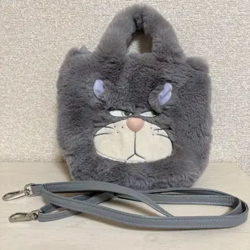 디즈니 스토어 루시퍼 토트 퍼 신데렐라 고양이 숄더