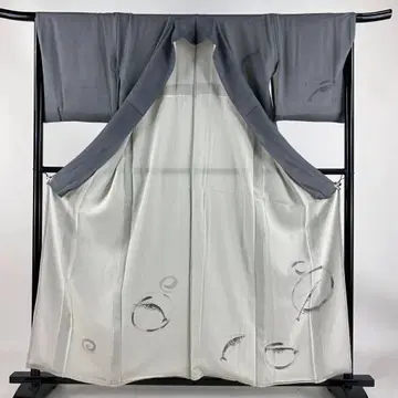 호몬기 물고기와 물결무늬 그레이와 화이트