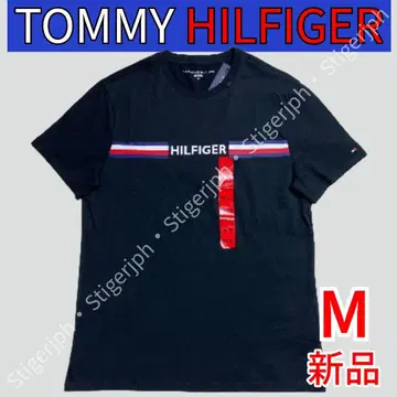 타미힐피거 T셔츠 반팔 블랙 M사이즈