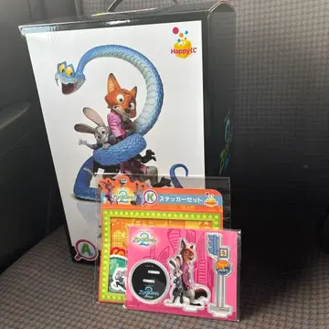 주토피아2 해피 복권 A상 포스터 피규어 덤 포함