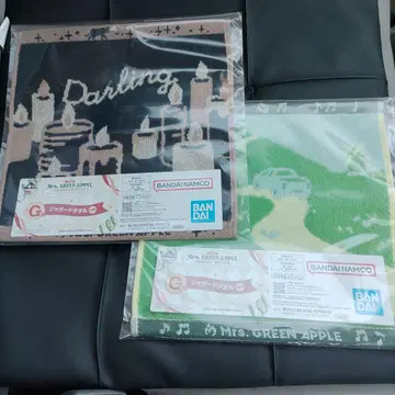 제일복권 Mrs. GREEN APPLE 자카드 타월 2세트