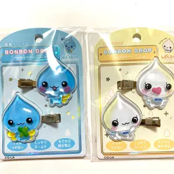 BONBON DROP 헤어 클립 2개 세트