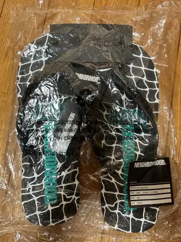 NEIGHBORHOOD 3POINT R-SANDAL 블랙 US9