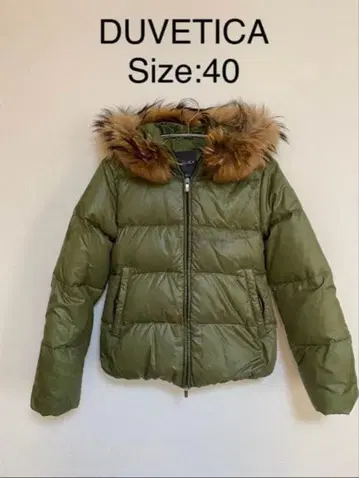 얼룩 있음) DUVETICA 듀베티카 다운 자켓 여성용 40