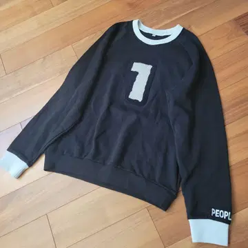PEOPLE1 맨투맨 M 사이즈 블랙