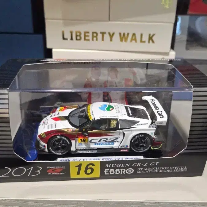 10+1) 1/43 EBBRO MUGEN CR-Z GT Miniature Car 1/43 on Bunjang