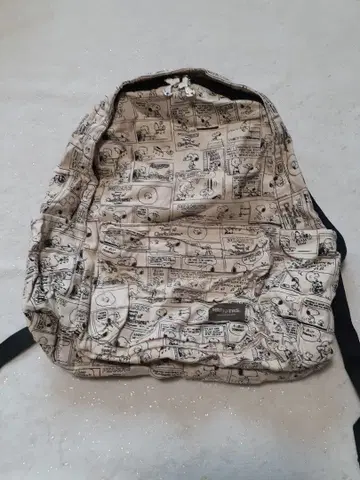 HAPI+TAS 하피타스 접이식 백팩 코믹 내추럴 새상품 미사용