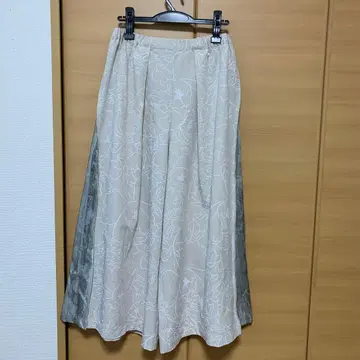 +NIPPON DNA 꽃무늬 배기 팬츠