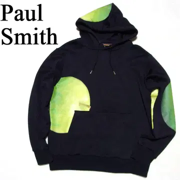 폴스미스 50주년 기념 그린 애플 파란 사과 후드티 후디 M