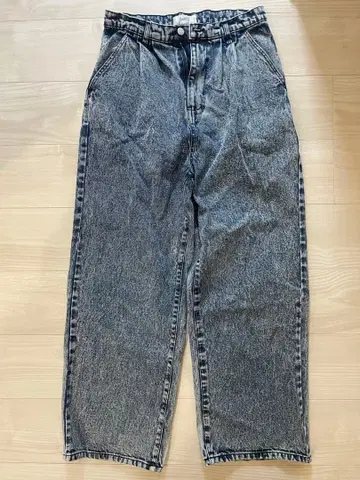 와이드 레그 데님 그레이 계열