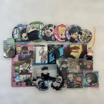 주술회전 캐릭터 굿즈 세트