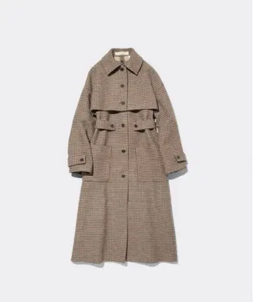 GU 록 2 피스 코트 체크