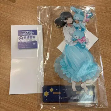 해피니스 캔뱃지 C상 아카기 이쿠미 빅 아크릴 스탠드 반권 포함