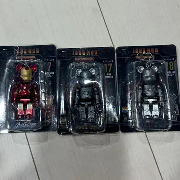 베어브릭 IRONMAN 별도 판매 가능 총 3체