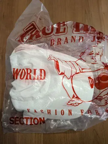 화이트 메쉬 캡 WORLD Google