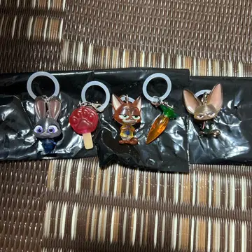 주토피아 메지루시 액세서리 5점