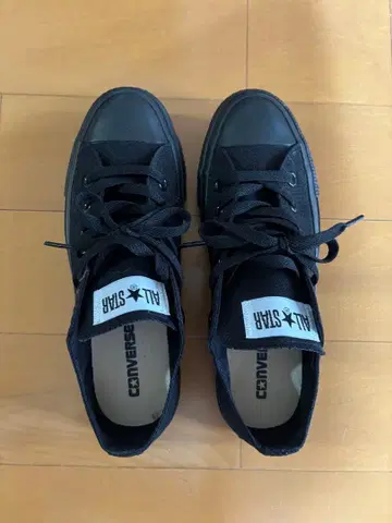 CONVERSE ALL STAR 블랙 스니커즈